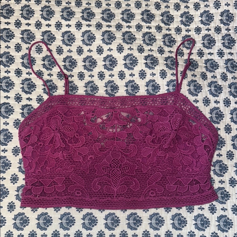 Free People Lace bralette top